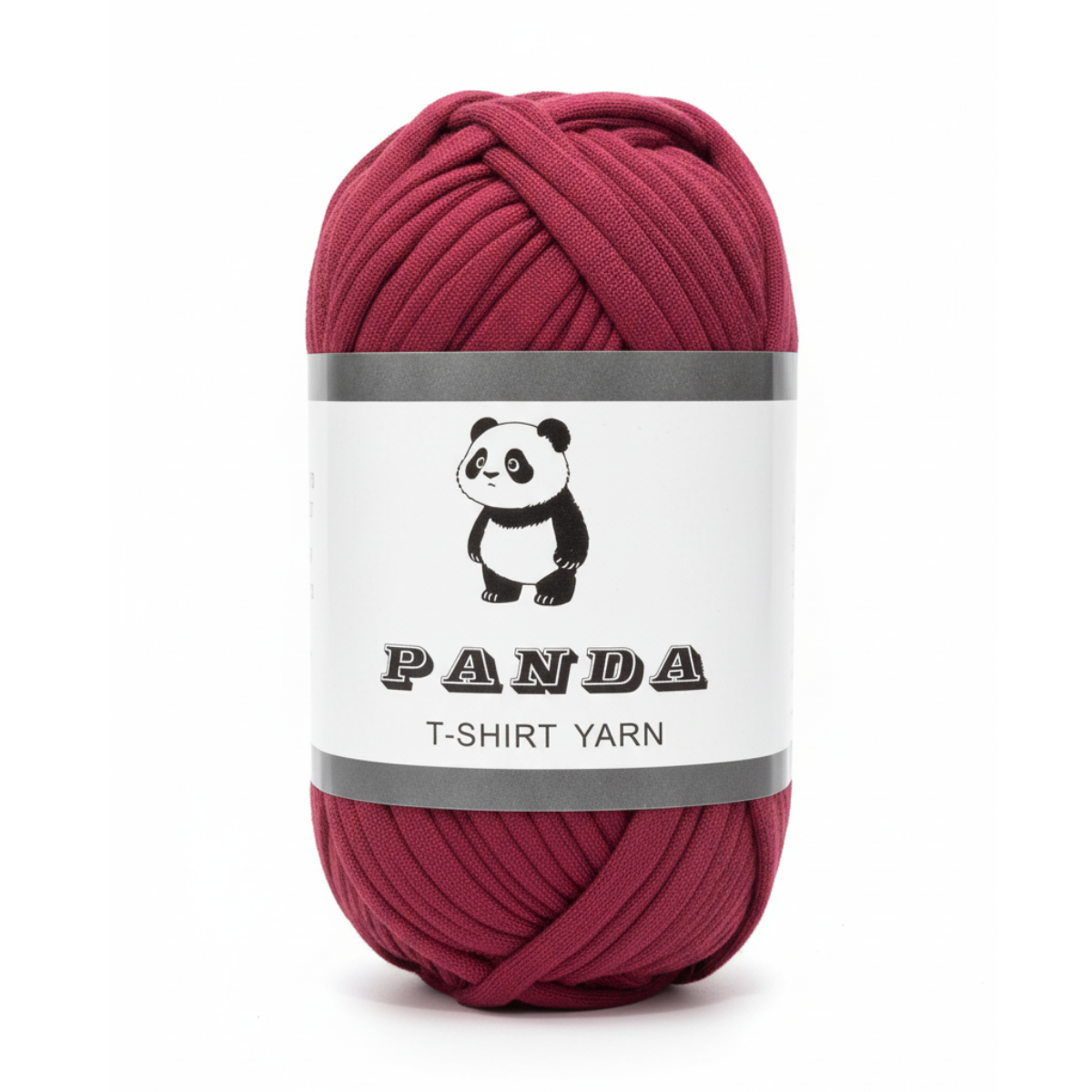 Panda T-Shirt Yarn | 100% Polyester | High Stretch Chunky