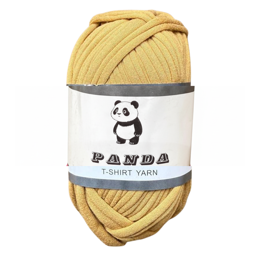 Panda T-Shirt Yarn | 100% Polyester | High Stretch Chunky