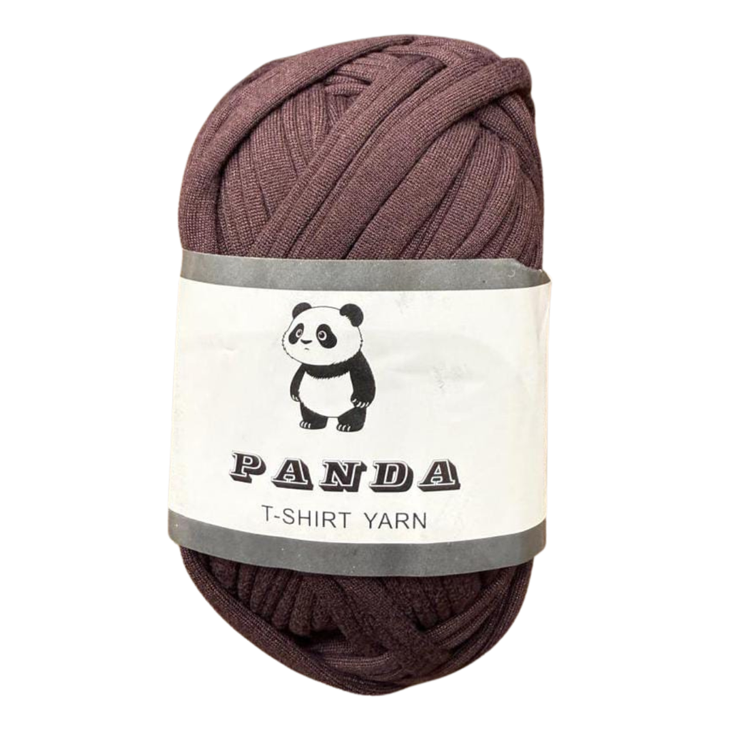 Panda T-Shirt Yarn | 100% Polyester | High Stretch Chunky