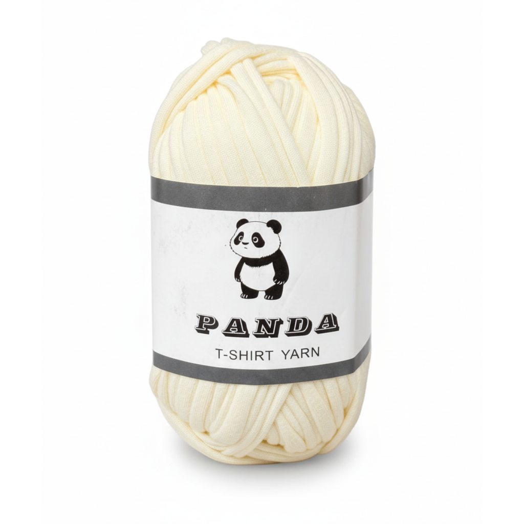 Panda T-Shirt Yarn | 100% Polyester | High Stretch Chunky