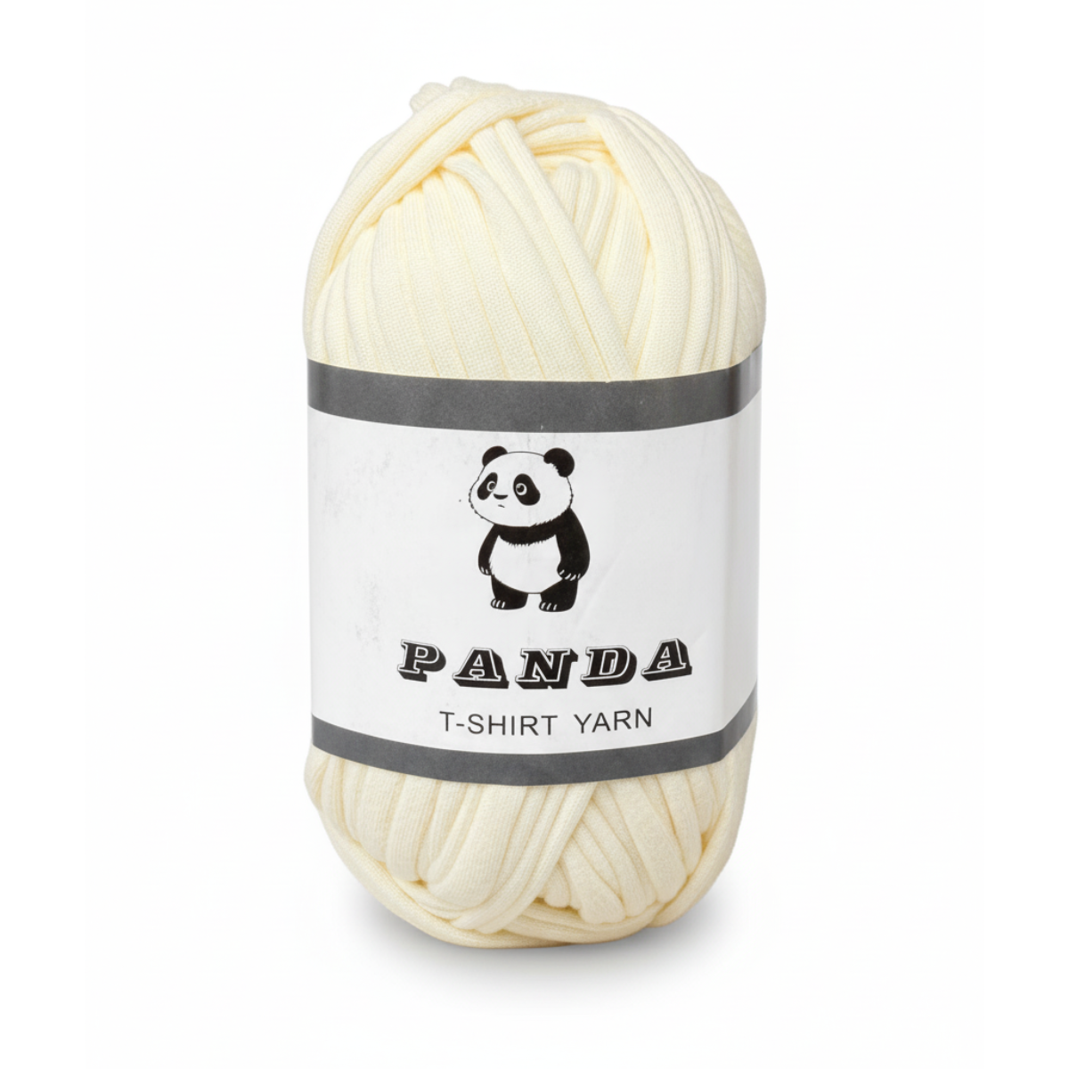 Panda T-Shirt Yarn | 100% Polyester | High Stretch Chunky