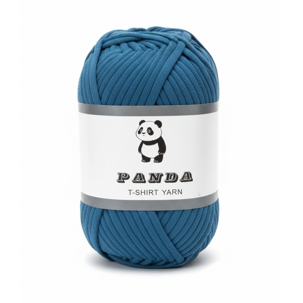 Panda T-Shirt Yarn | 100% Polyester | High Stretch Chunky