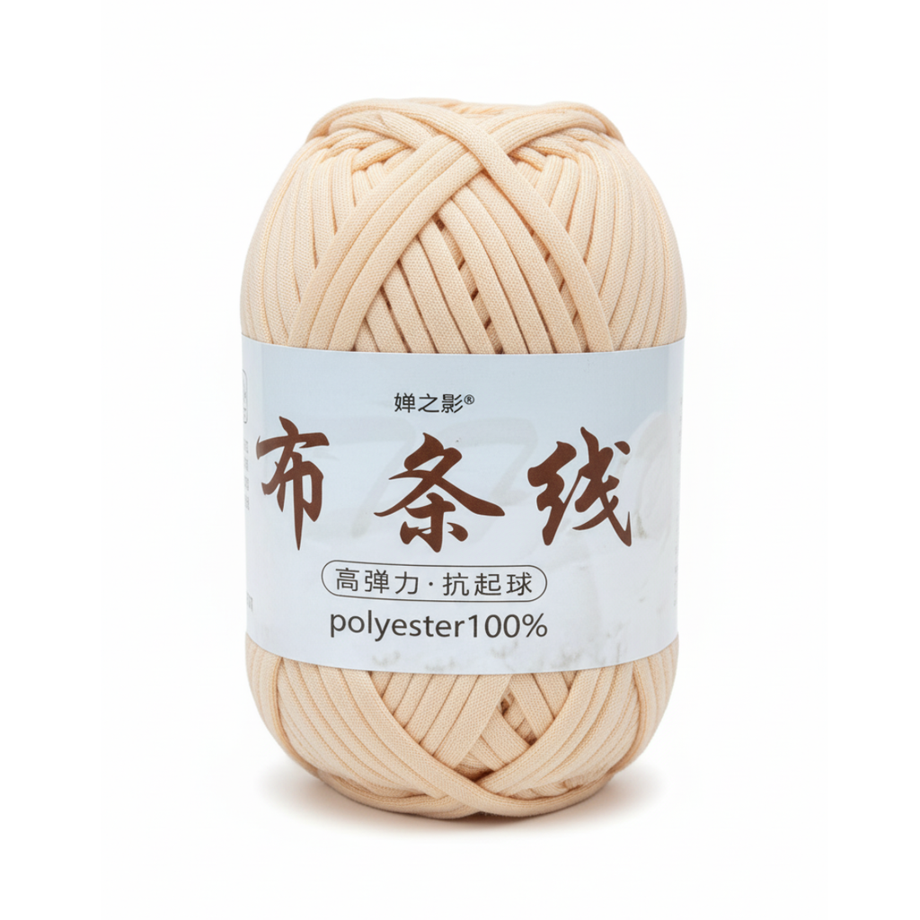 Panda T-Shirt Yarn | 100% Polyester | High Stretch Chunky