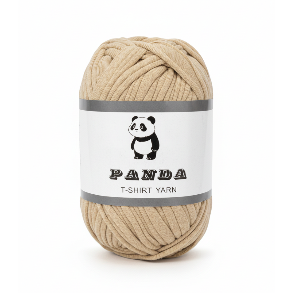 Panda T-Shirt Yarn | 100% Polyester | High Stretch Chunky