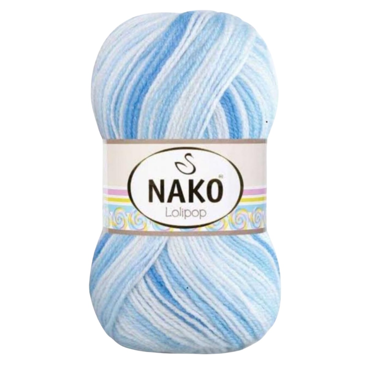 Nako Lolipop Yarn | Premium Multicolour DK