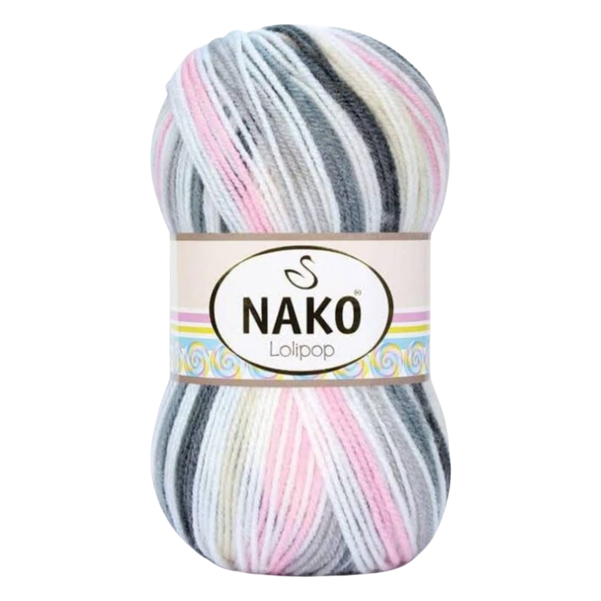 Nako Lolipop Yarn | Premium Multicolour DK