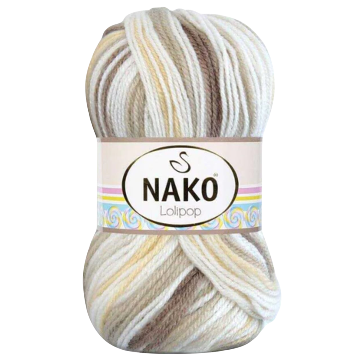 Nako Lolipop Yarn | Premium Multicolour DK