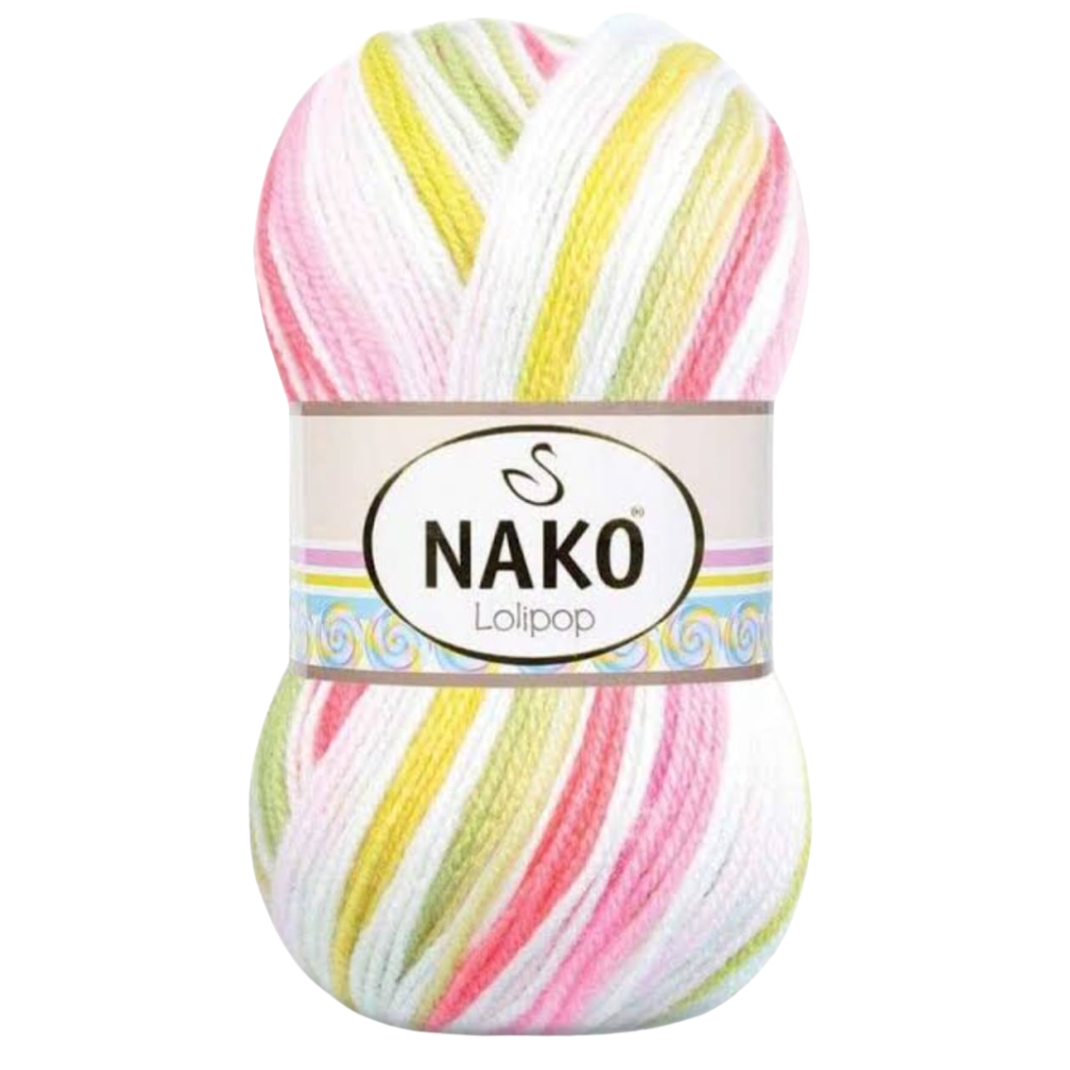 Nako Lolipop Yarn | Premium Multicolour DK