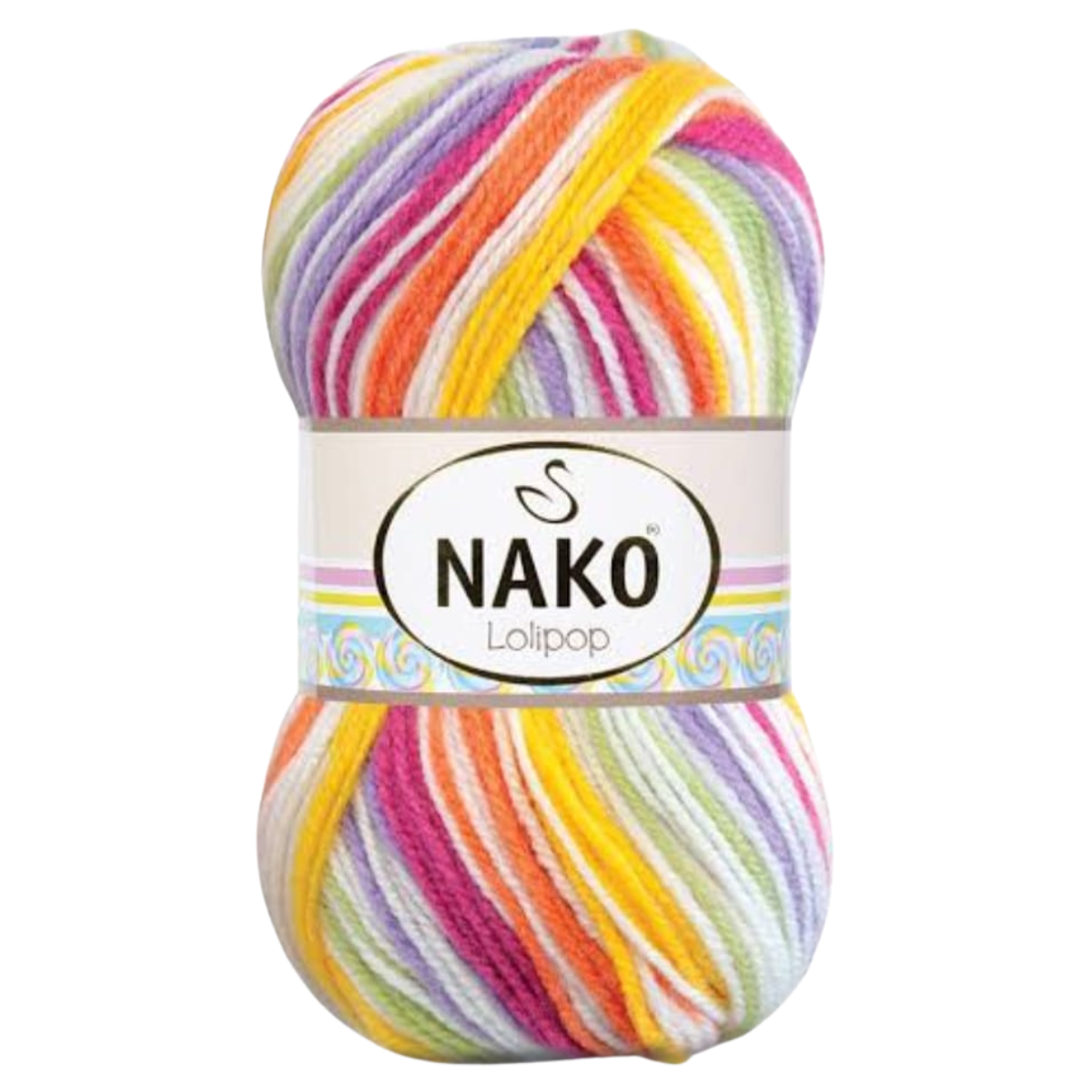 Nako Lolipop Yarn | Premium Multicolour DK