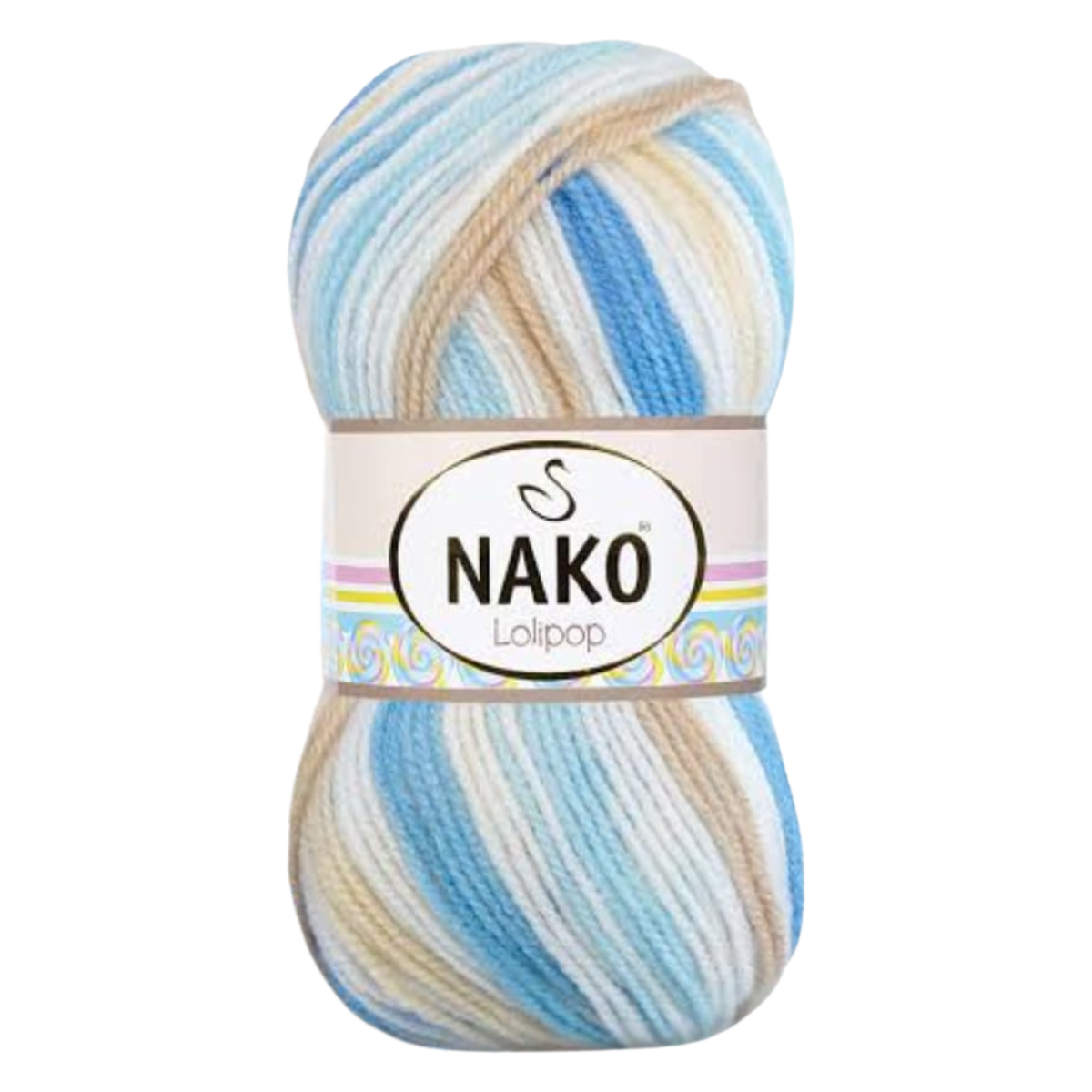 Nako Lolipop Yarn | Premium Multicolour DK