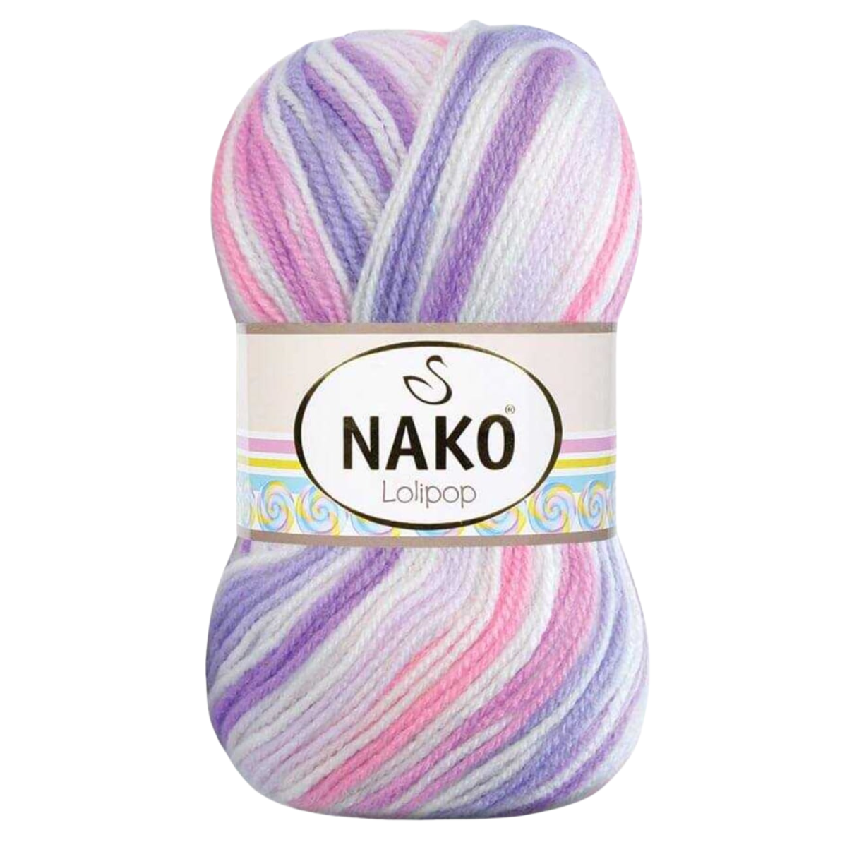 Nako Lolipop Yarn | Premium Multicolour DK