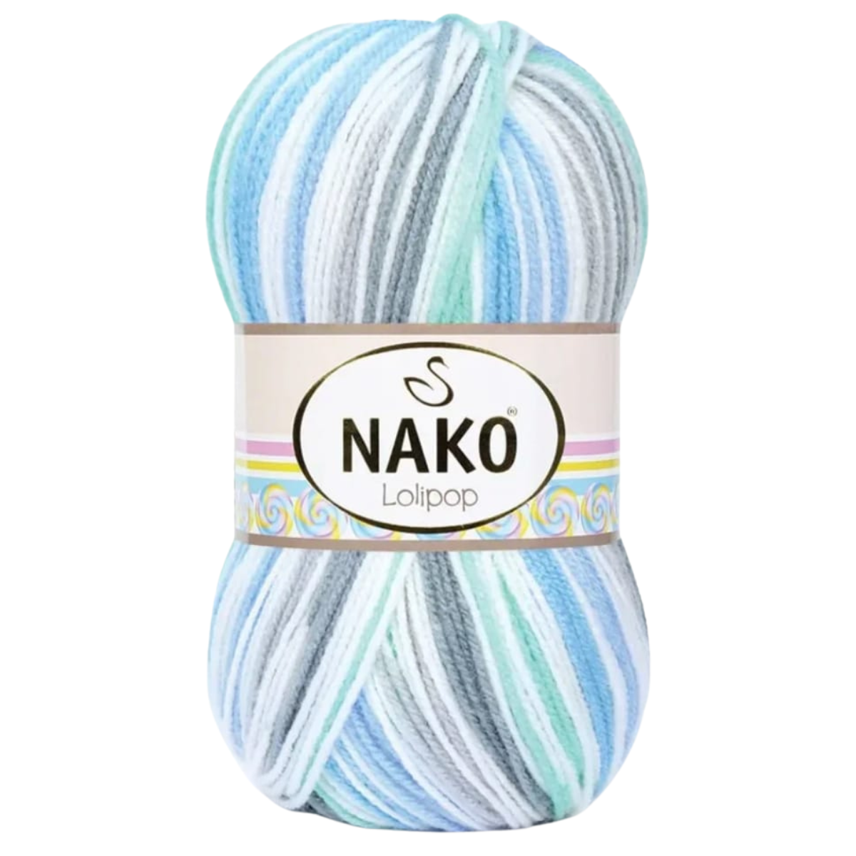 Nako Lolipop Yarn | Premium Multicolour DK