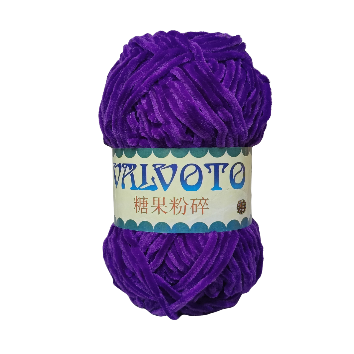 Valvoto Velvet Yarn (80g) | 100% Polyester | Soft & Plush