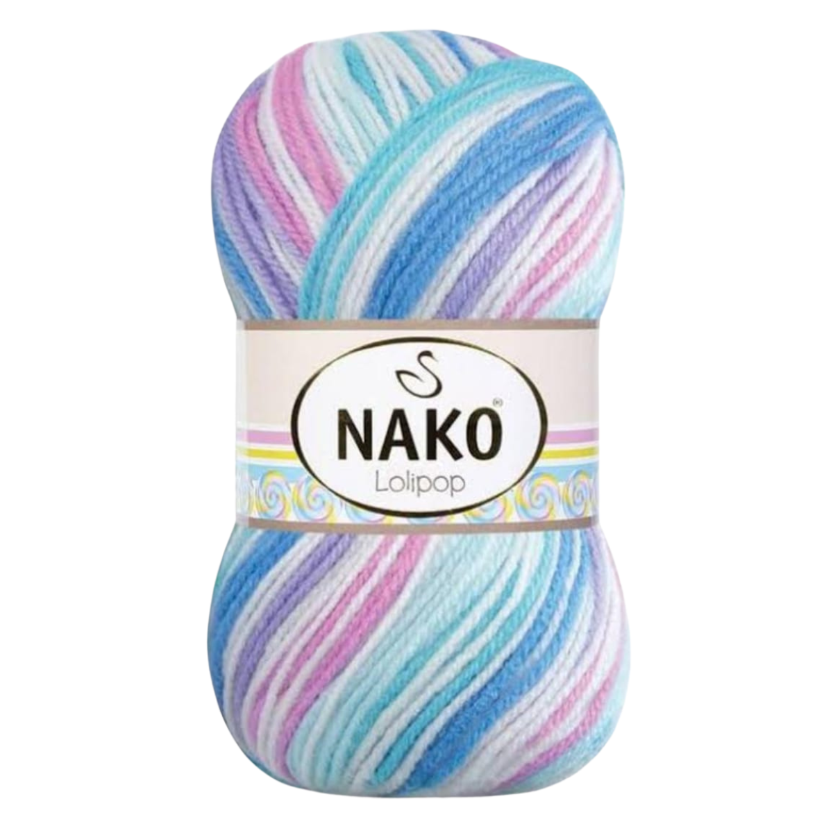 Nako Lolipop Yarn | Premium Multicolour DK
