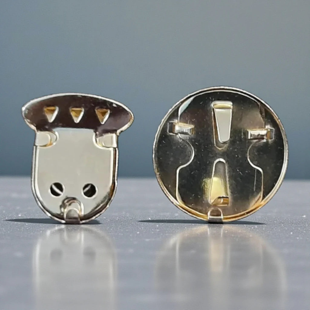 30mm Metal Push Lock | Secure Closure for Bags & Purses