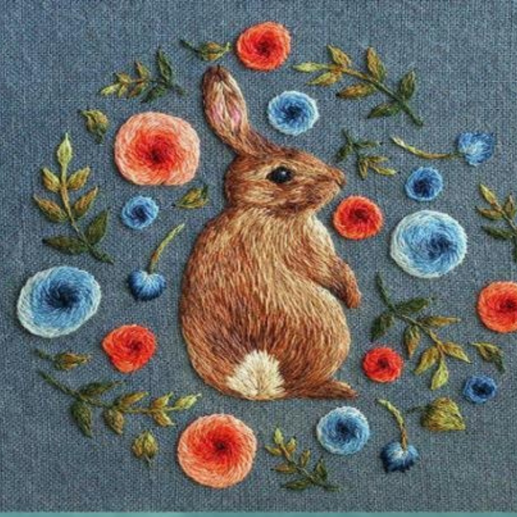 3D Punch Needle Set – Embroidery & Cross-Stitch Tool