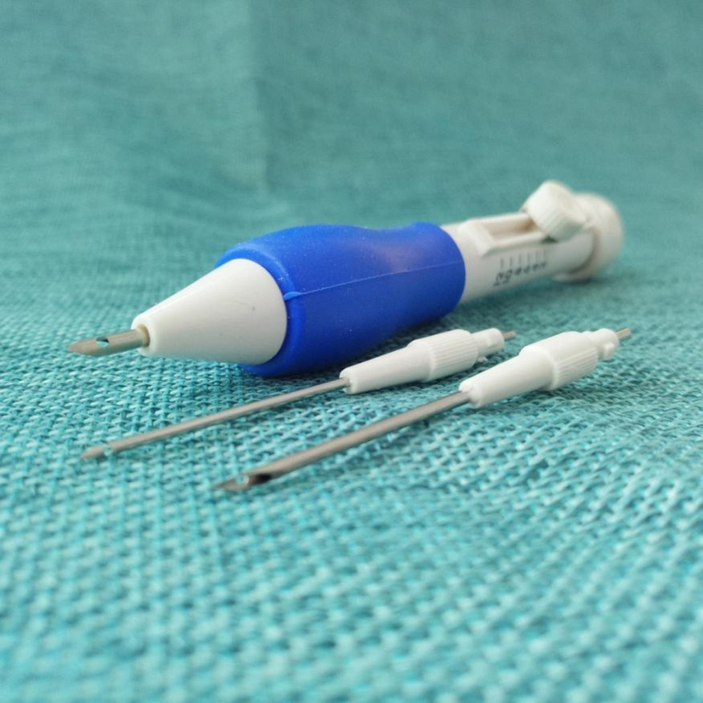 3D Punch Needle Set – Embroidery & Cross-Stitch Tool