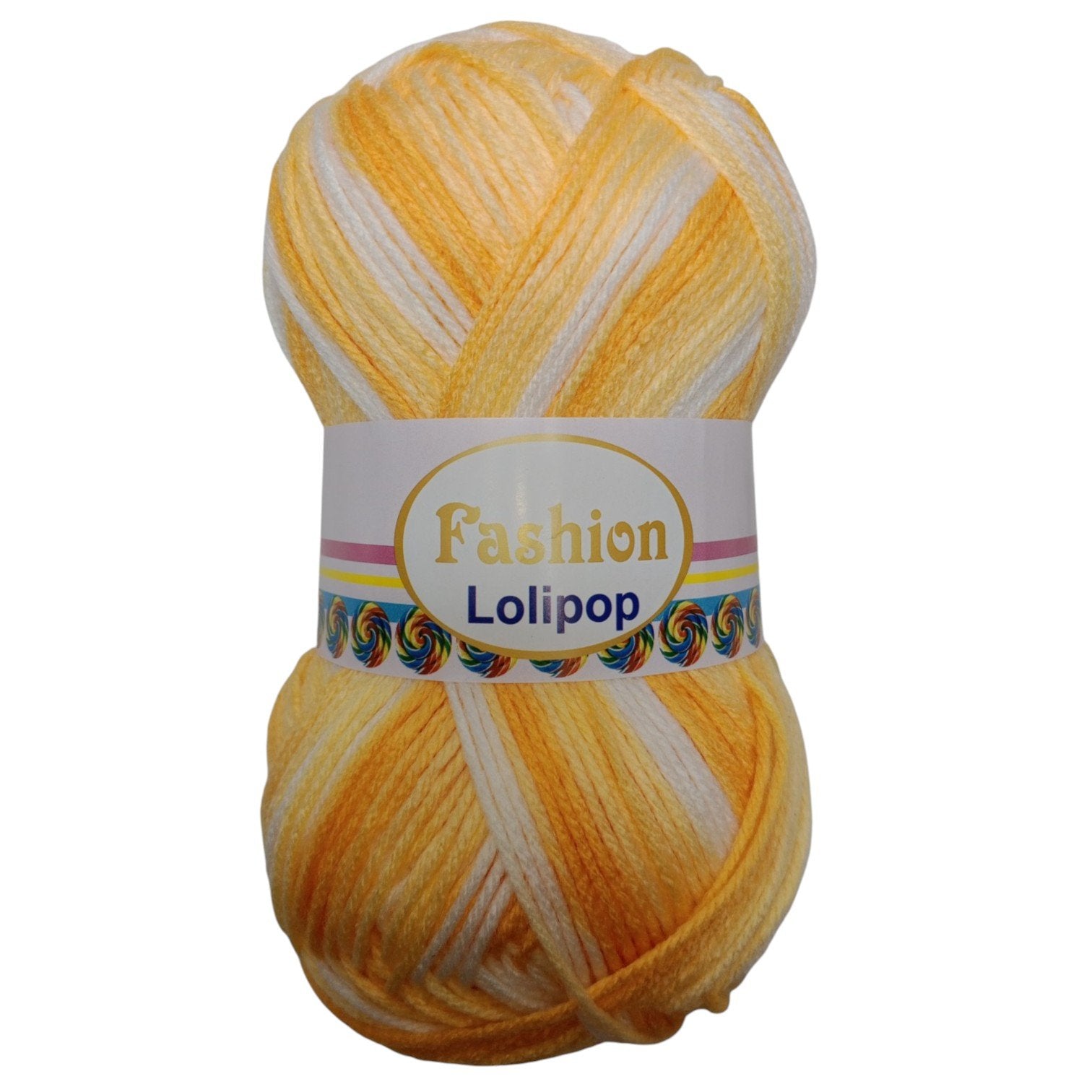 Fashion Lollipop Multi Wool Yarn – Colorful Acrylic Blend | 90–100g