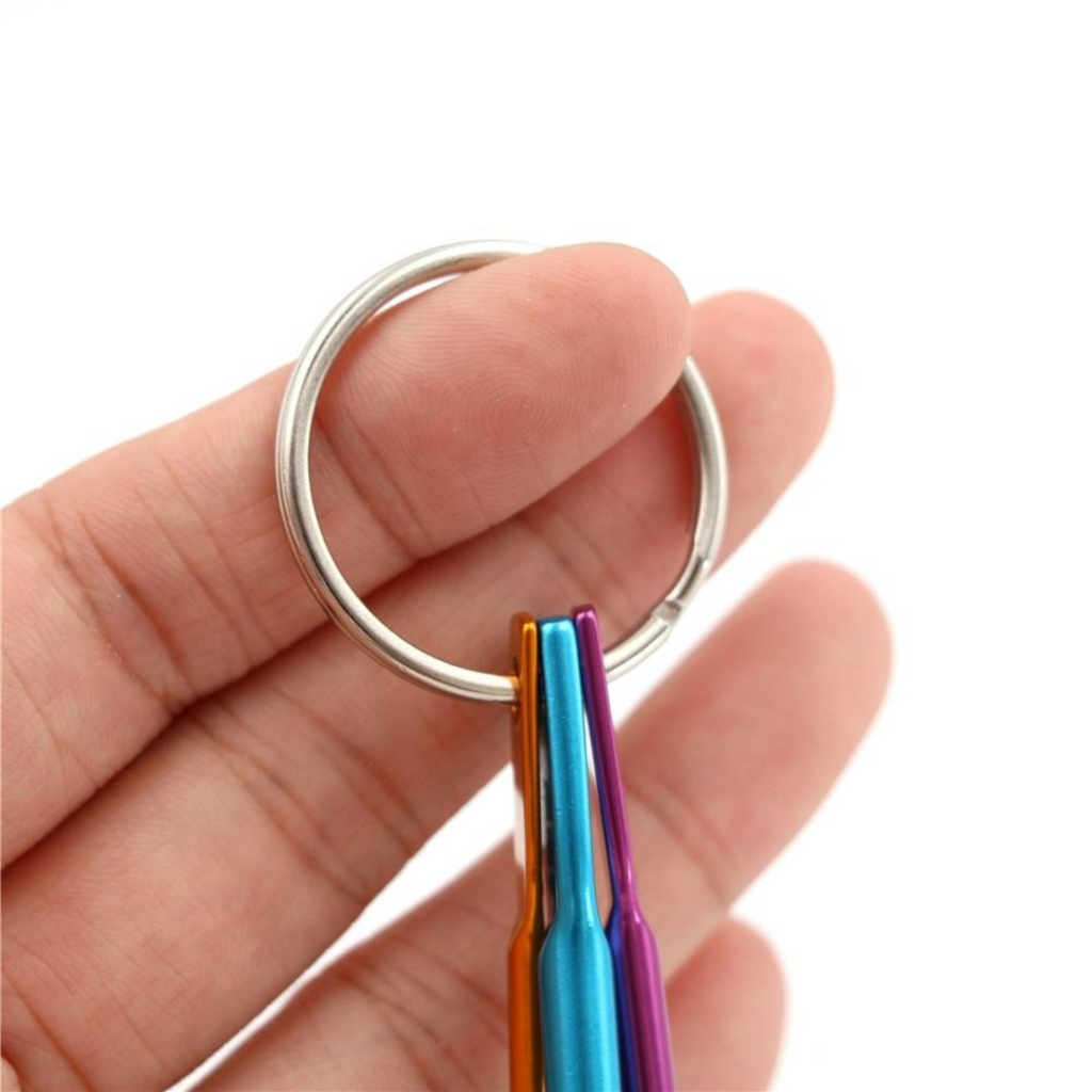 Aluminum Crochet Keychain Set – Crochet On-the-Go