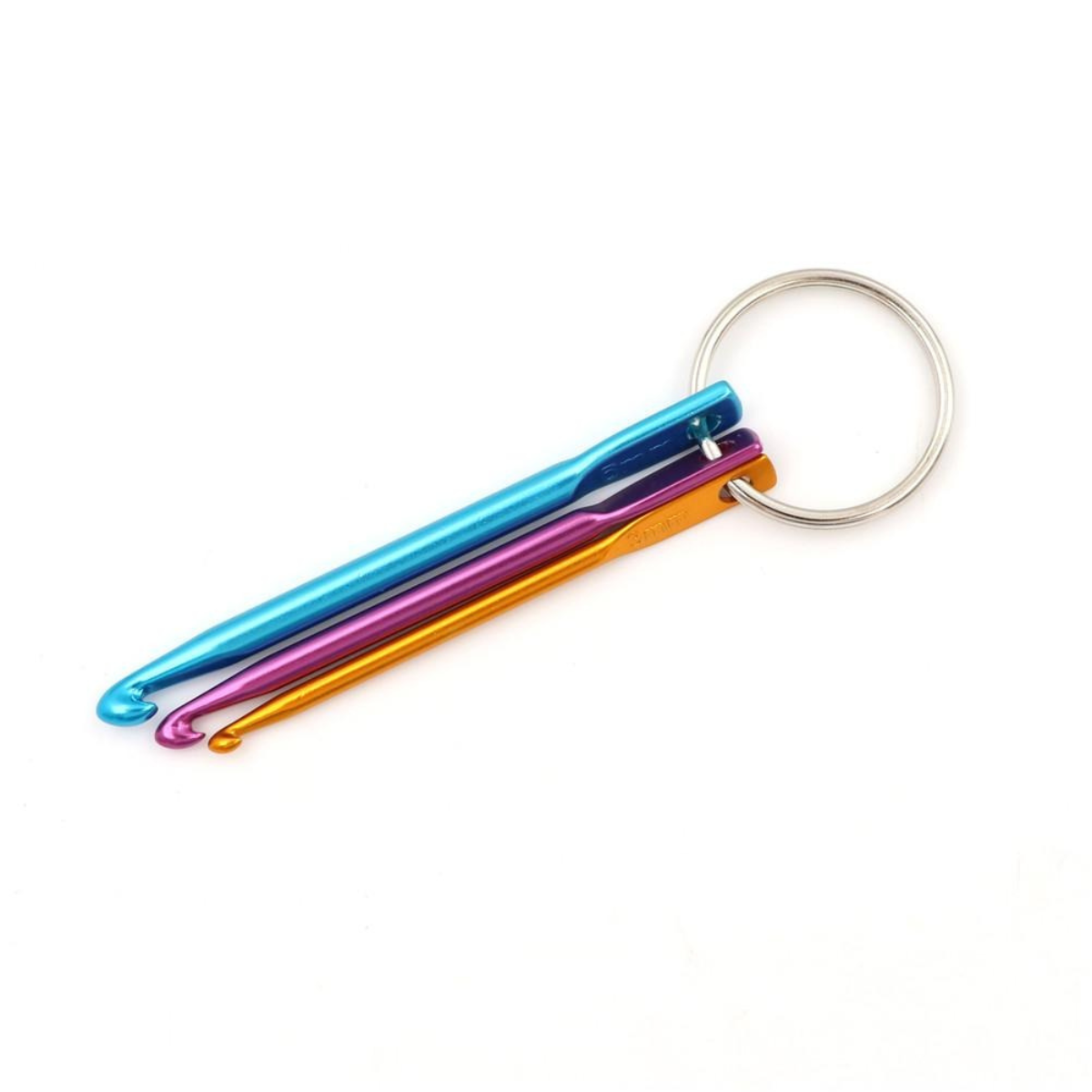 Aluminum Crochet Keychain Set – Crochet On-the-Go