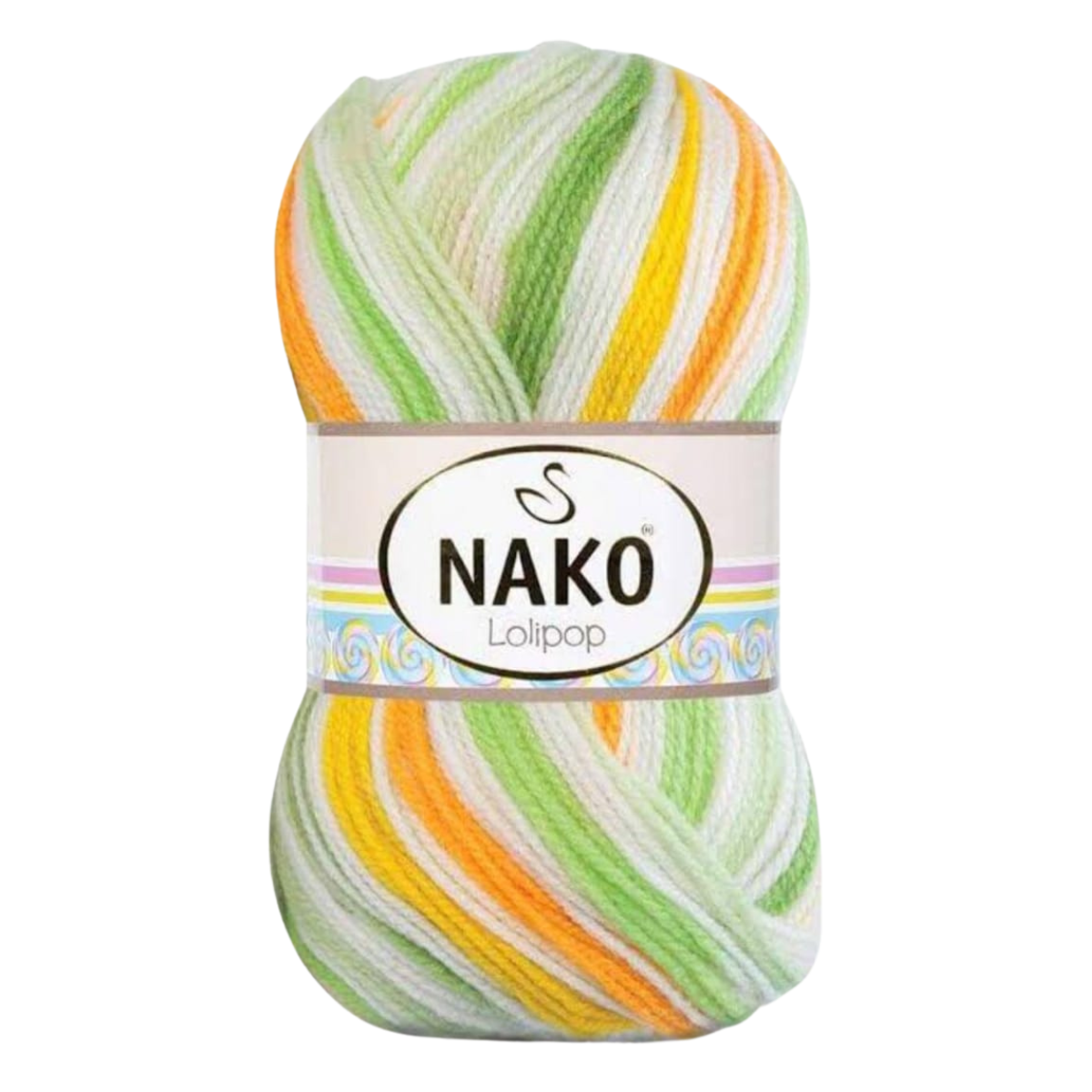 Nako Lolipop Yarn | Premium Multicolour DK