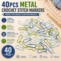 40PCS Crochet Stitch Markers