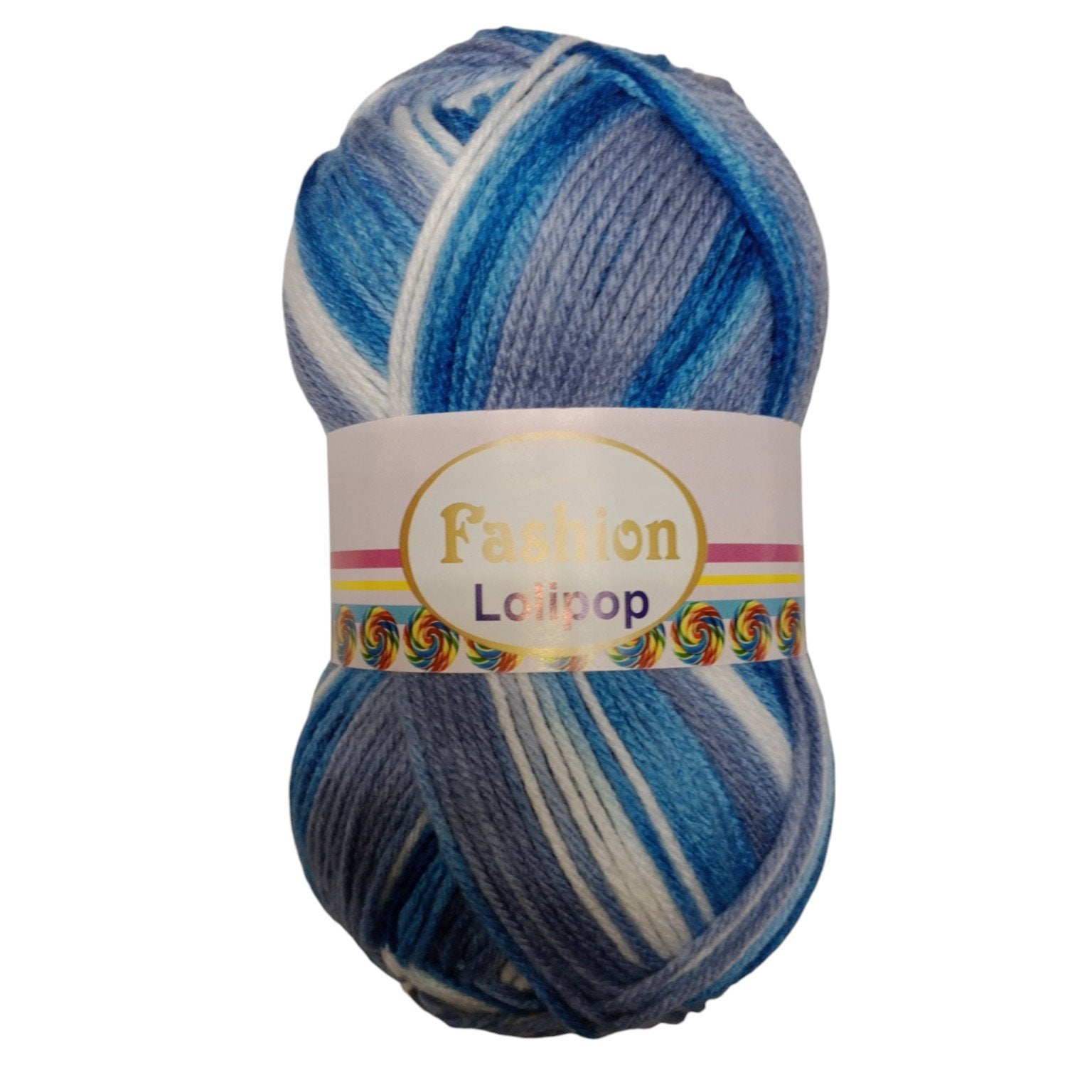 Fashion Lollipop Multi Wool Yarn – Colorful Acrylic Blend | 90–100g