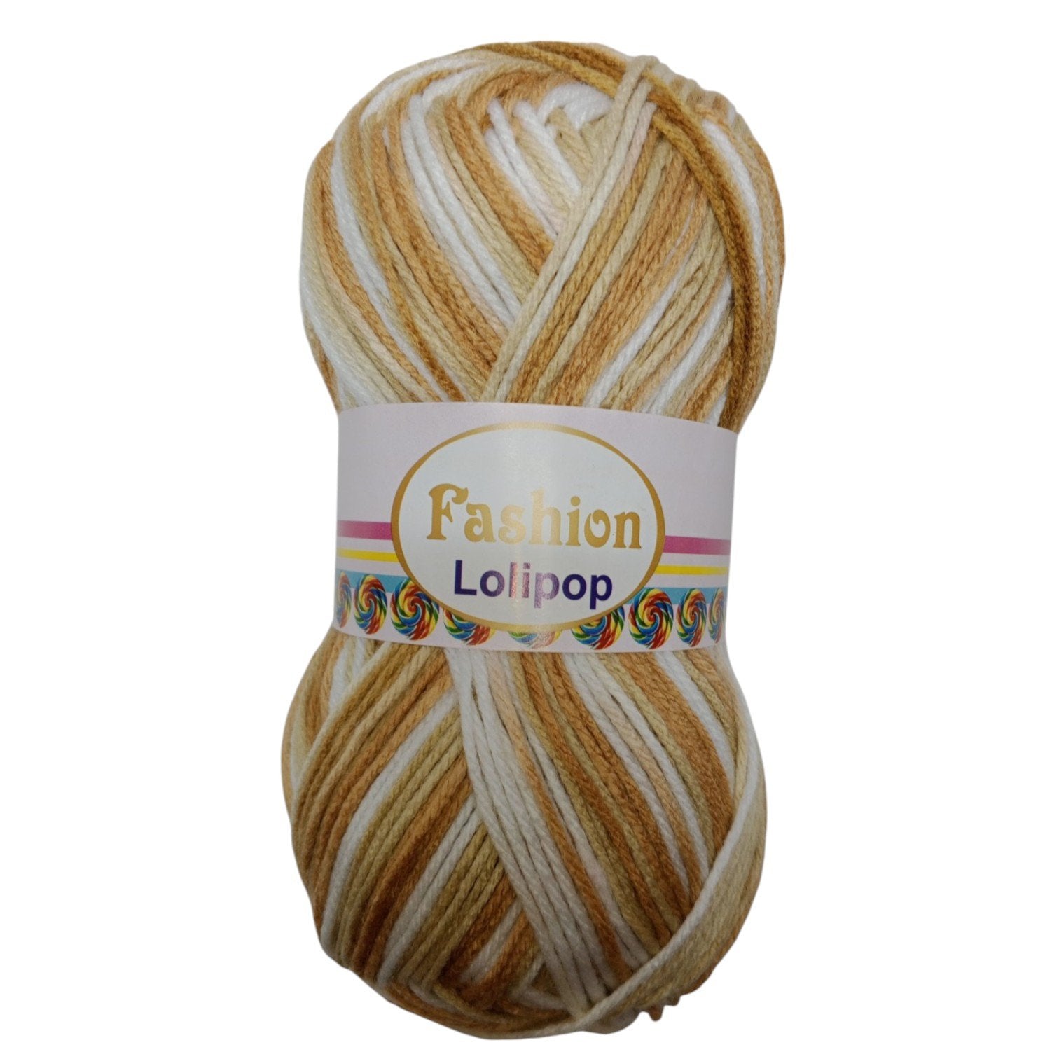 Fashion Lollipop Multi Wool Yarn – Colorful Acrylic Blend | 90–100g