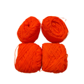 Orange embroidery thread