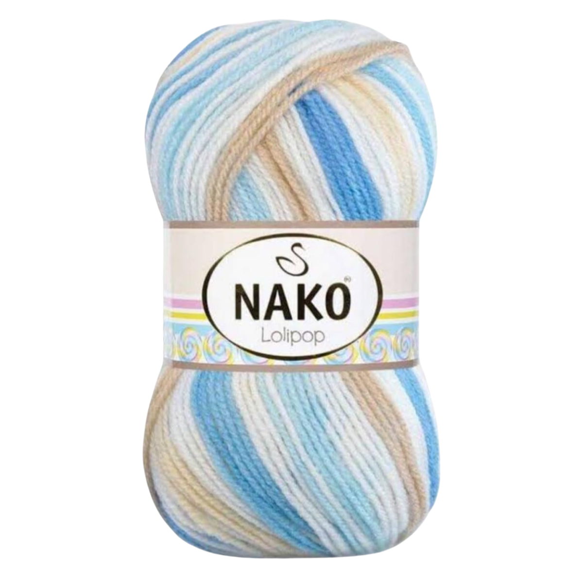Nako Lolipop Yarn | Premium Multicolour DK