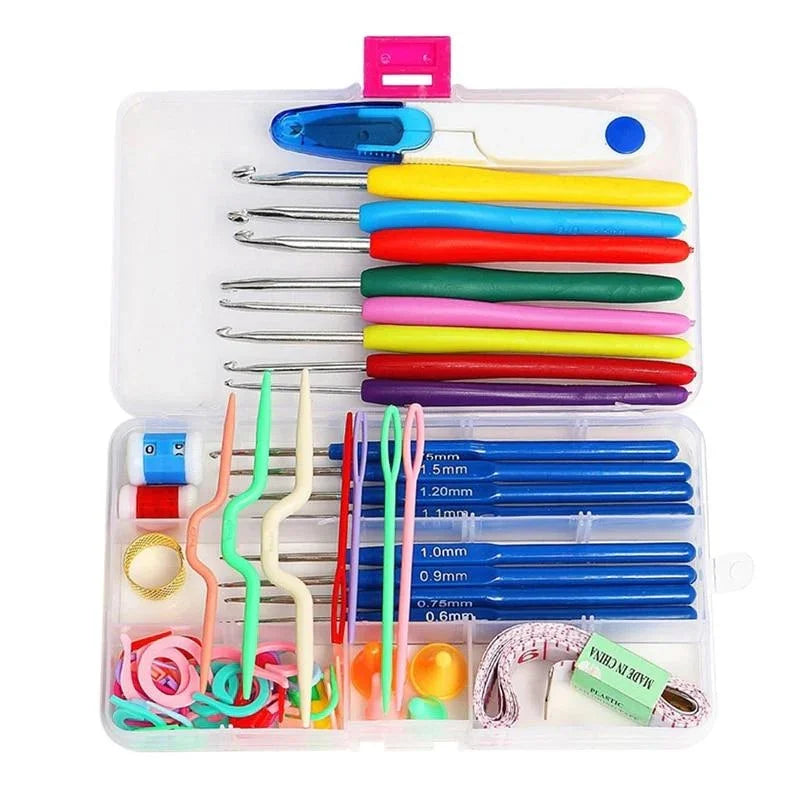 52 Pcs Knitting Crochet Accessories Set | Ultimate Kit