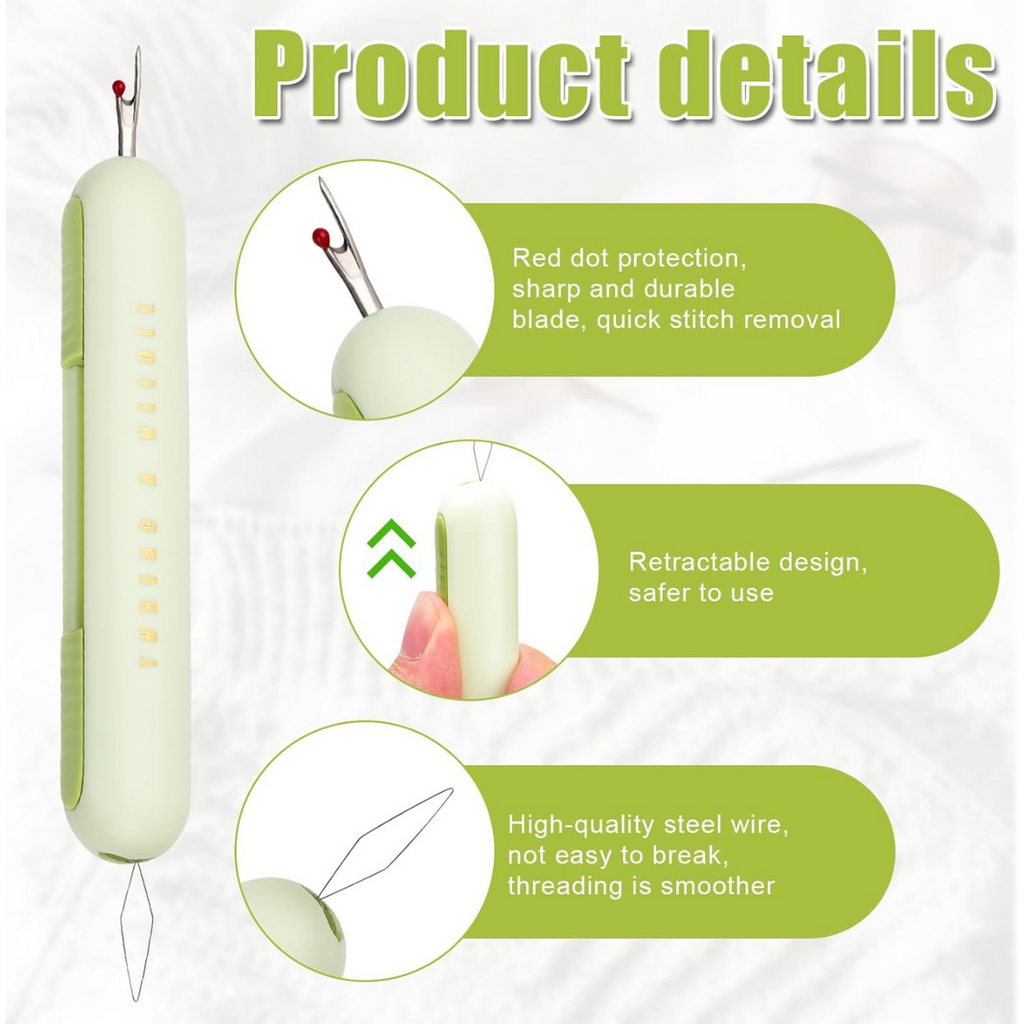 Seam Ripper & Needle Threader 2-in-1
