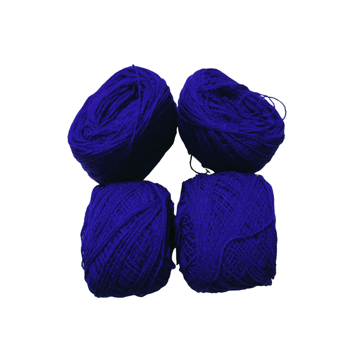 Blue embroidery thread