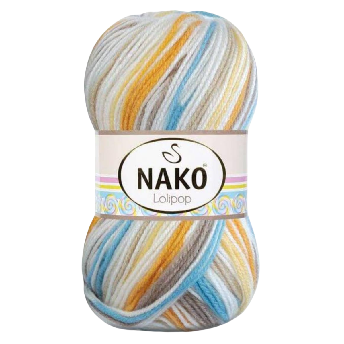 Nako Lolipop Yarn | Premium Multicolour DK