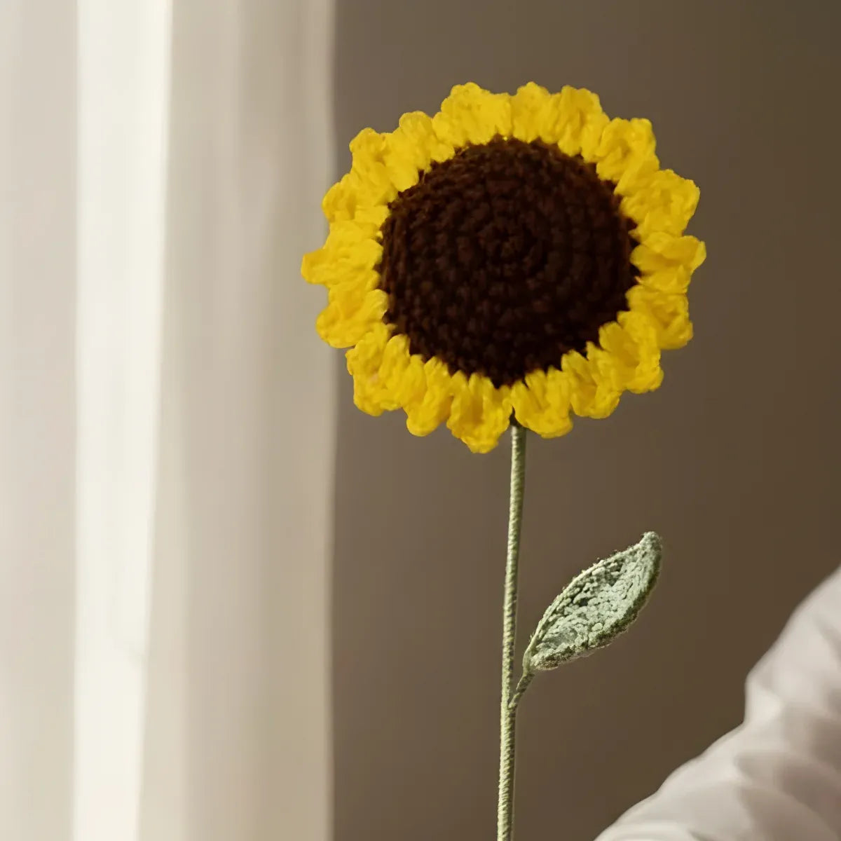 Handmade Wool Flower (1pc) | Home Decor & Unique Gift