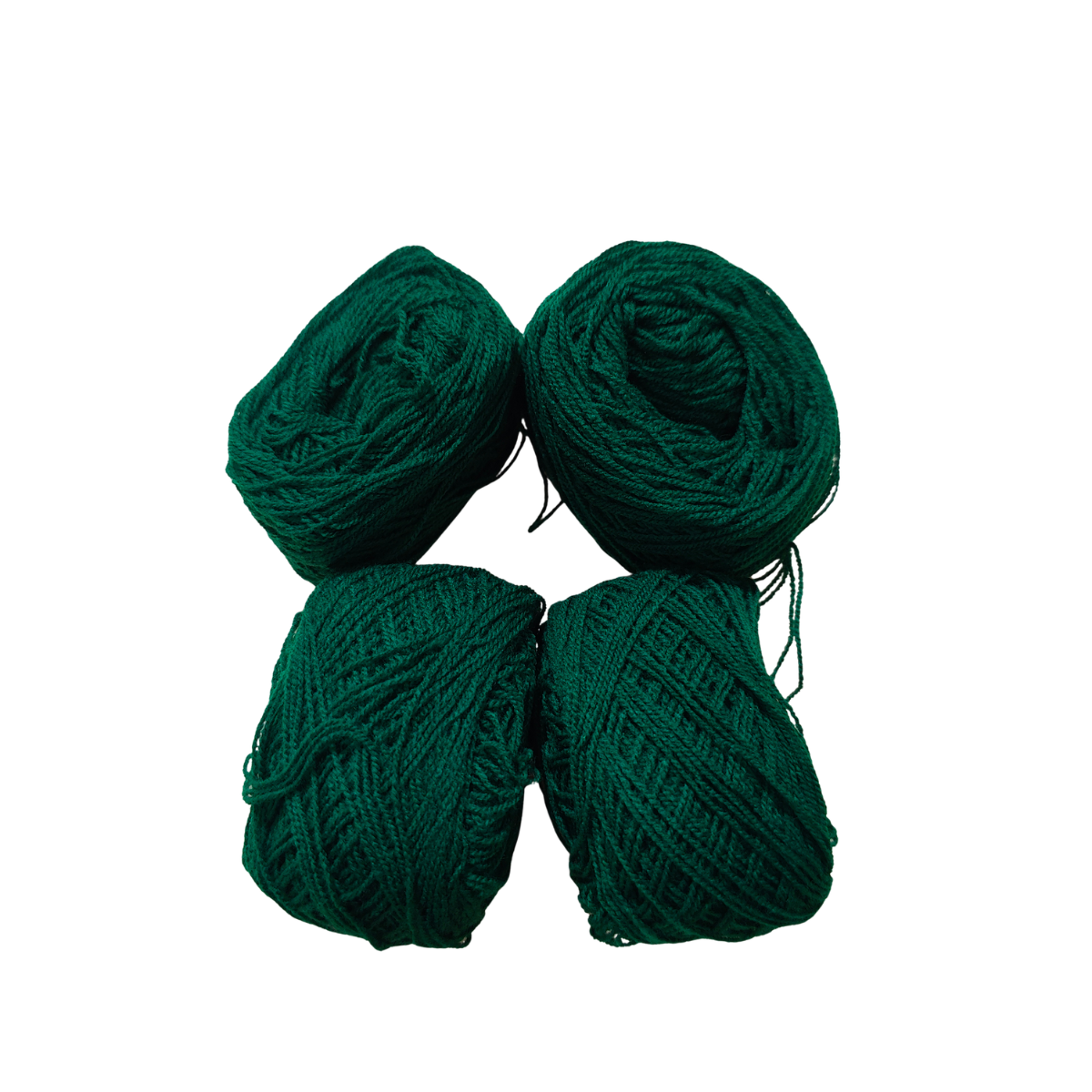 Dark green embroidery thread