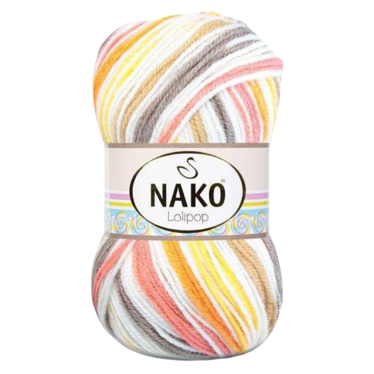 Nako Lolipop Yarn | Premium Multicolour DK