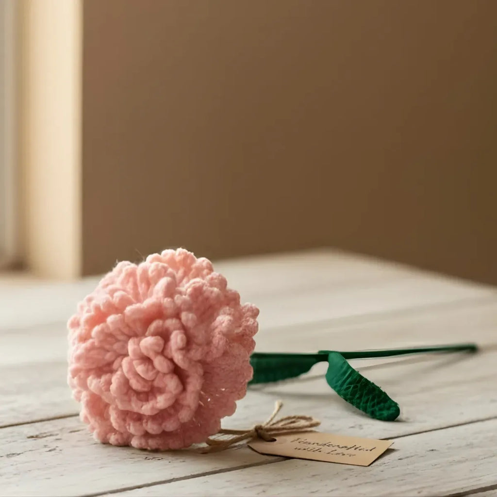Handmade Wool Flower (1pc) | Home Decor & Unique Gift