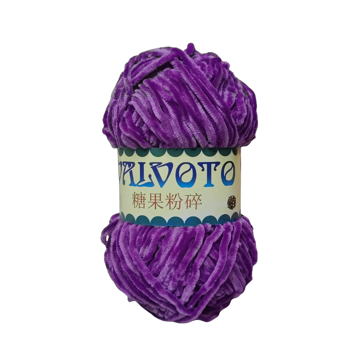Valvoto Velvet Yarn (80g) | 100% Polyester | Soft & Plush
