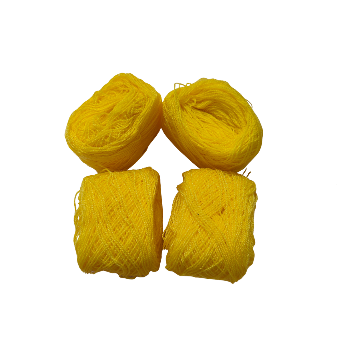 Yellow embroidery thread