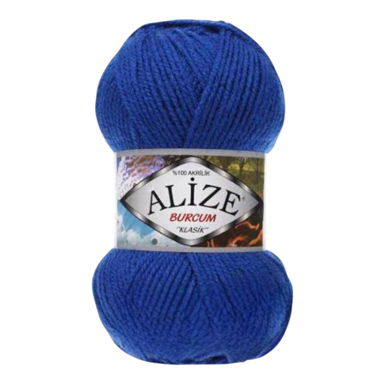 Alize Burcum Klasik Yarn – 100% Acrylic, 100g Skein, 210m