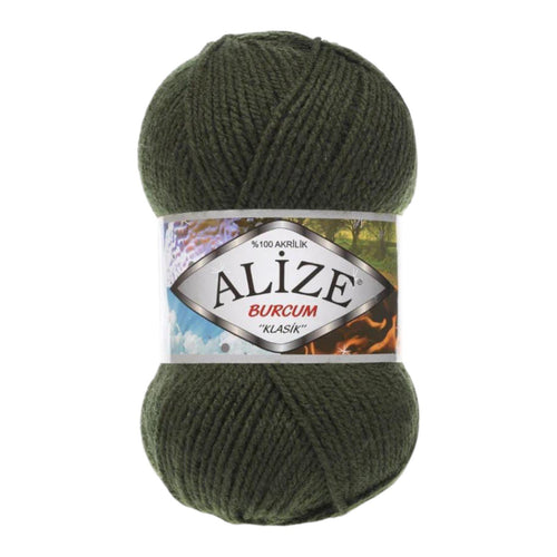 Alize Burcum Klasik Yarn – 100% Acrylic, 100g Skein, 210m