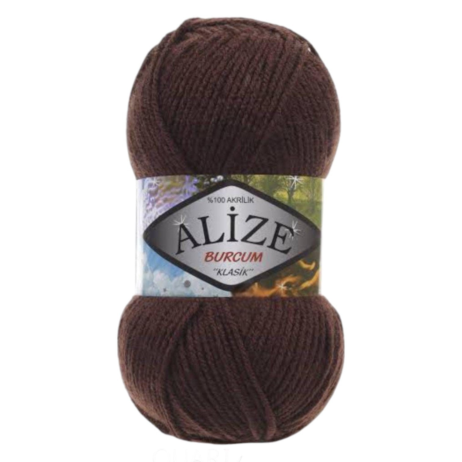 Alize Burcum Klasik Yarn – 100% Acrylic, 100g Skein, 210m