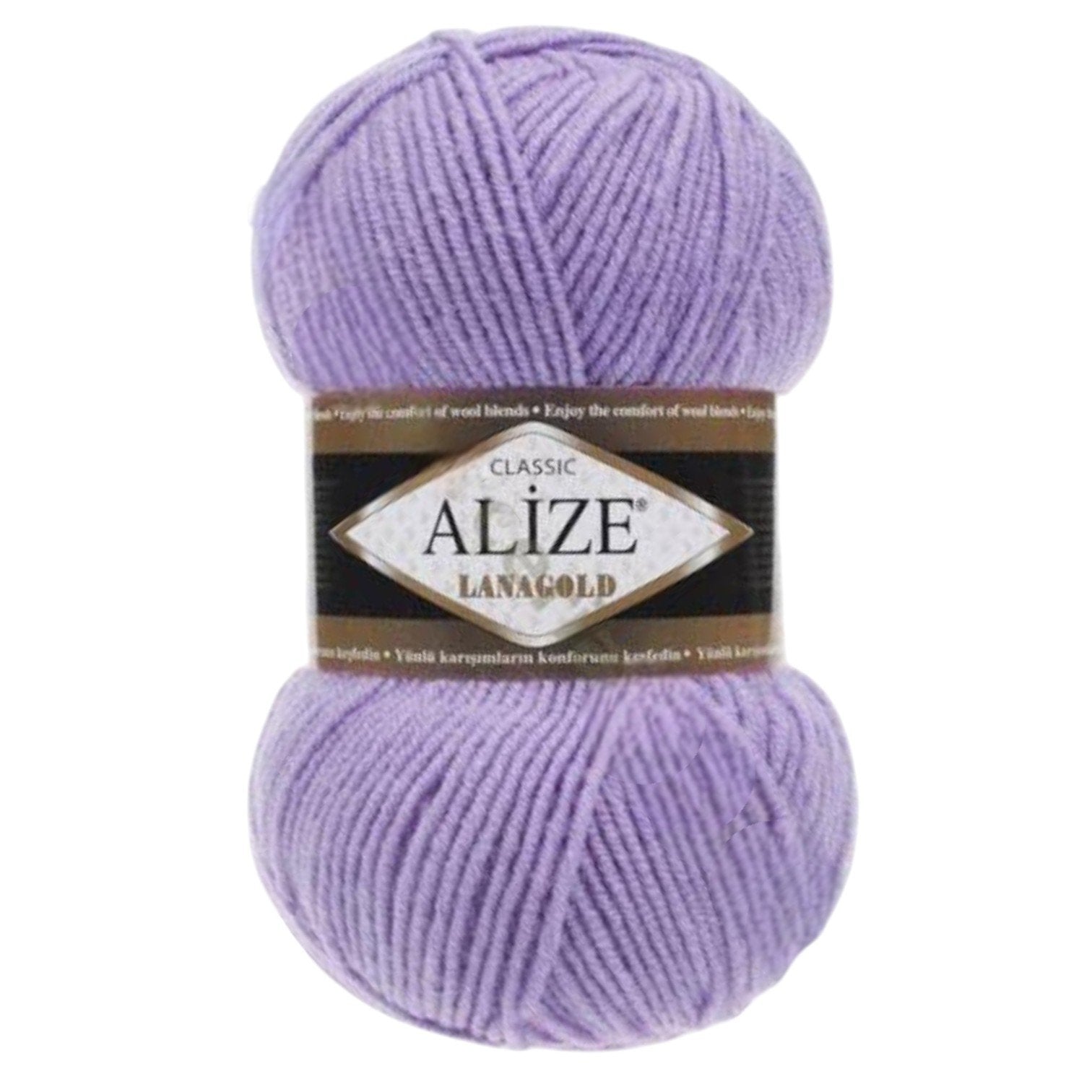 Alize Lanagold Wool Blend Yarn (49% Wool, 51% Acrylic)