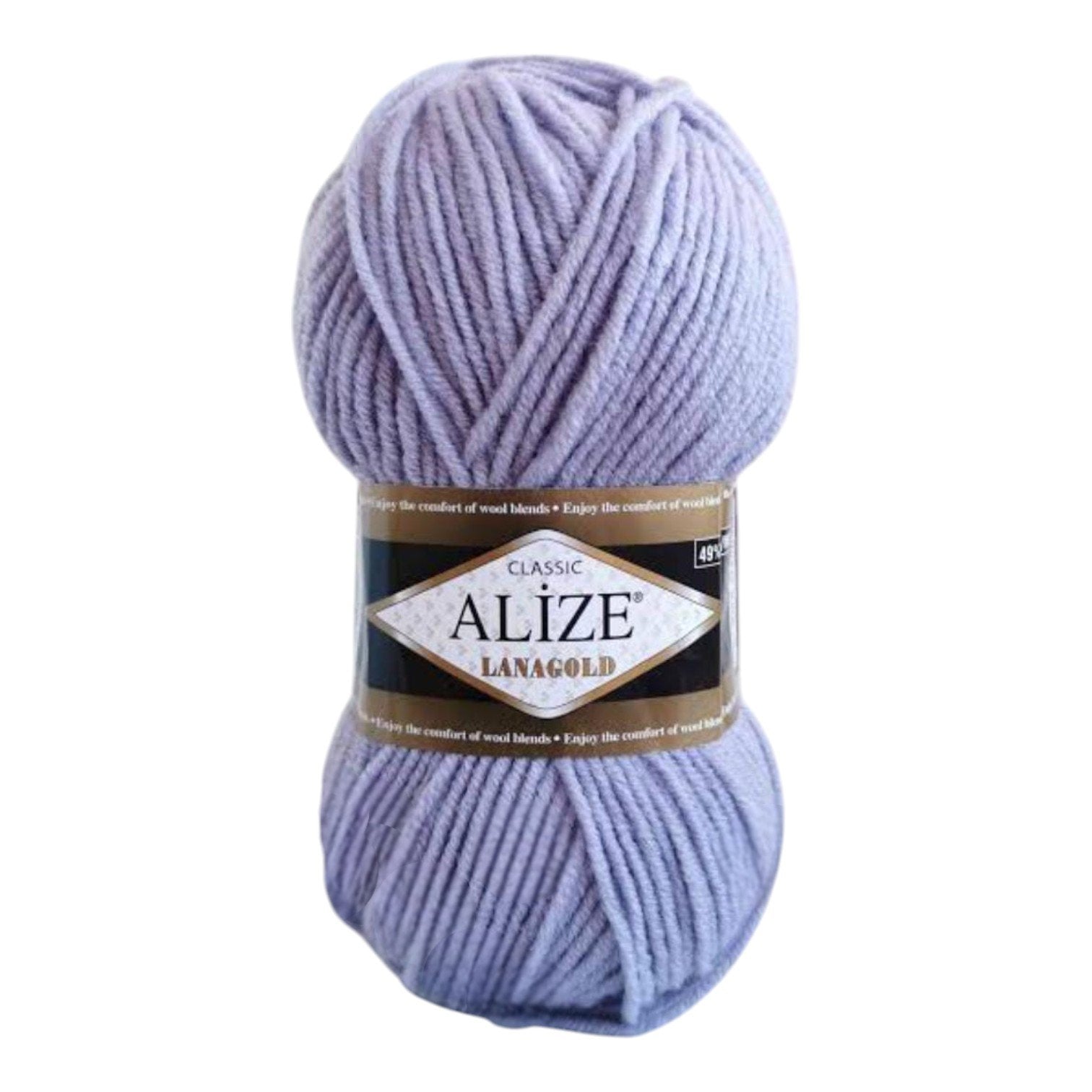 Alize Lanagold Wool Blend Yarn (49% Wool, 51% Acrylic)