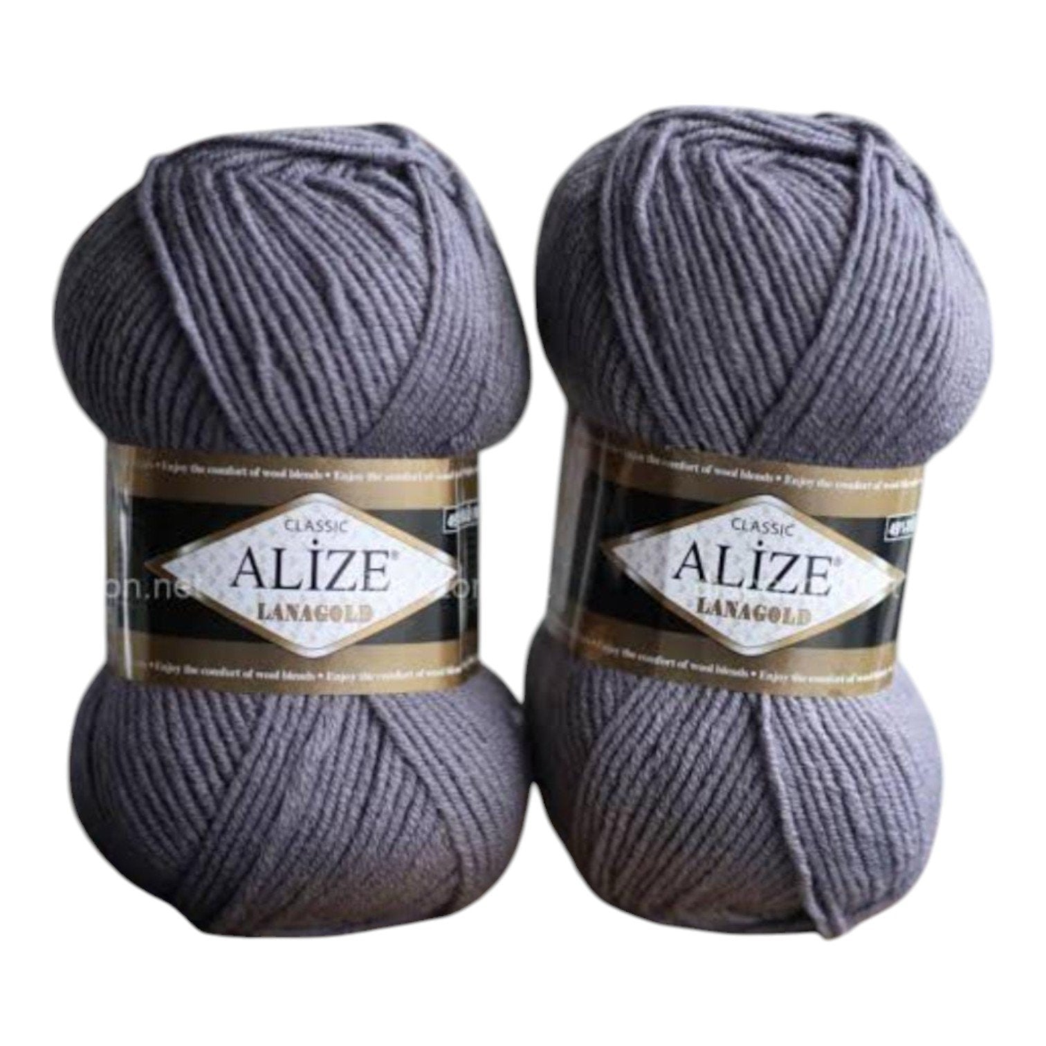 Alize Lanagold Wool Blend Yarn (49% Wool, 51% Acrylic)