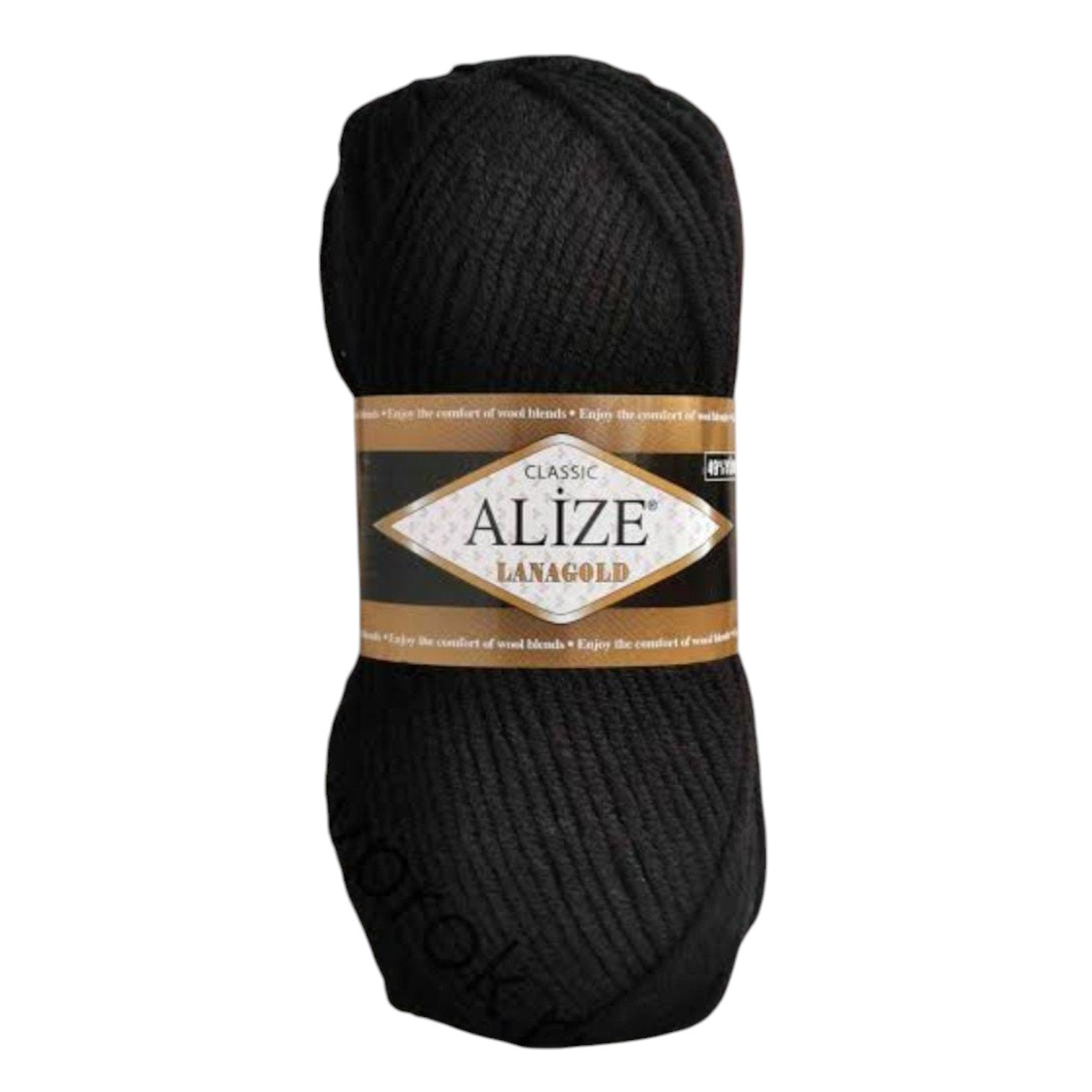 Alize Lanagold Wool Blend Yarn (49% Wool, 51% Acrylic)