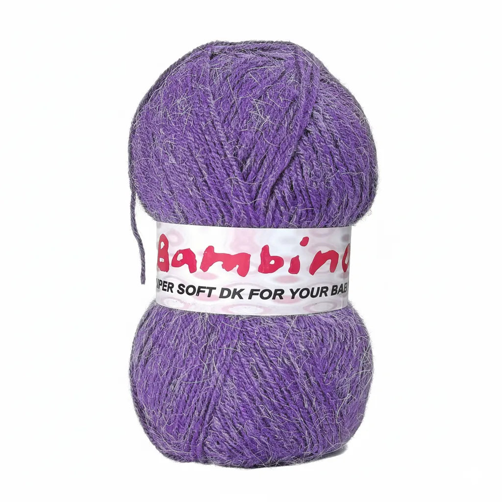 Bambino 3Ply DK Wool Blend Yarn (90-100g) | Soft & Warm