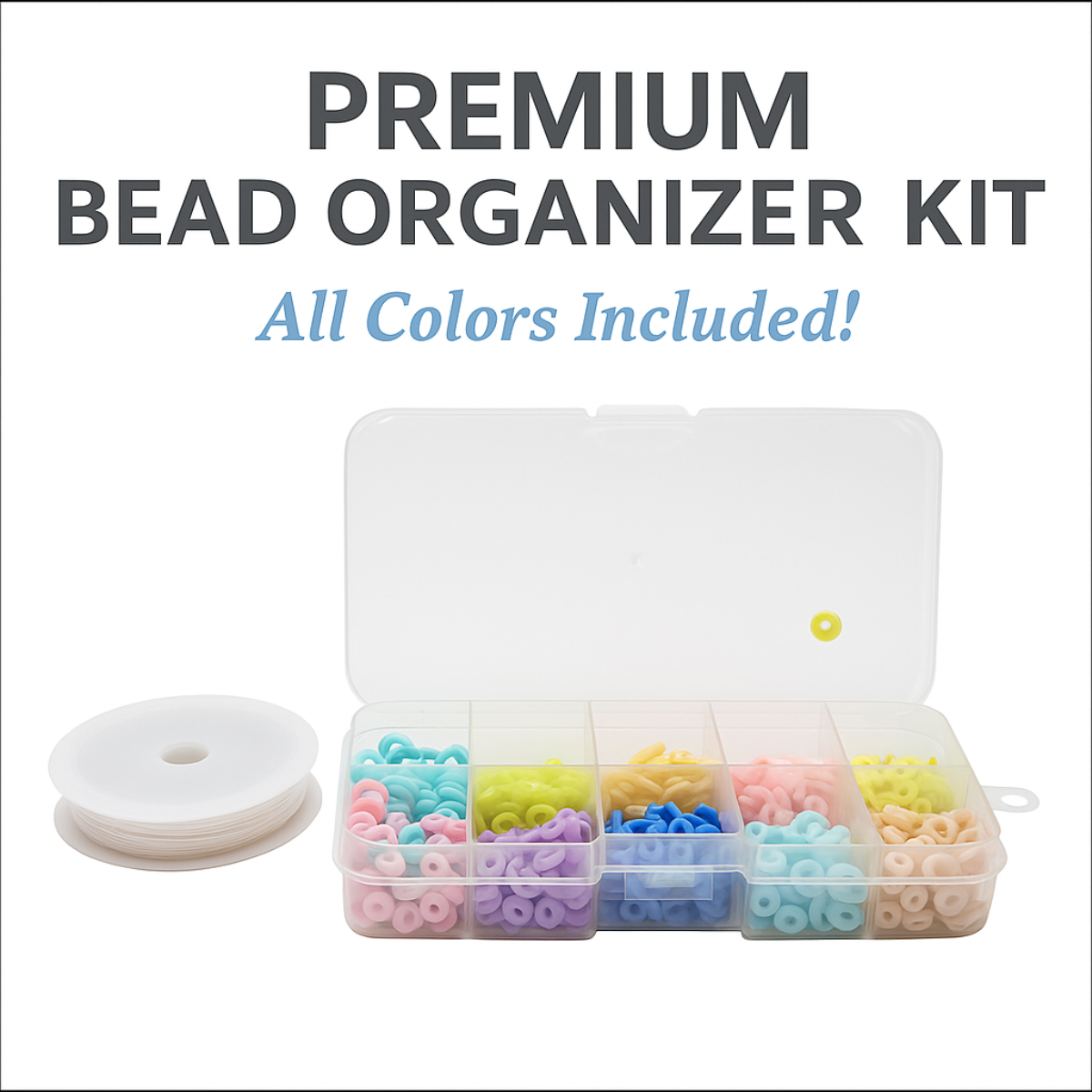 Premium Bead Organizer Kit | All Colors & Sizes Storage