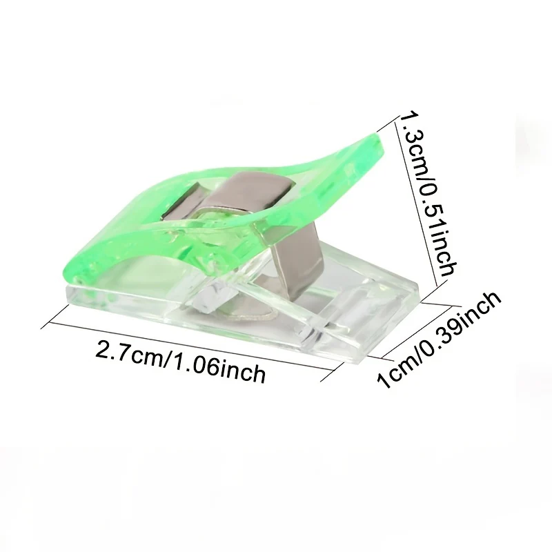 Multi-Color Fabric Wonder Clips for Sewing and Quilting